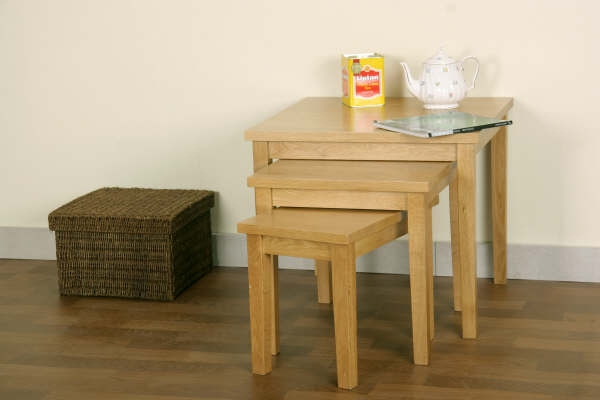 Oak Nest of Tables - SPECIAL OFFER