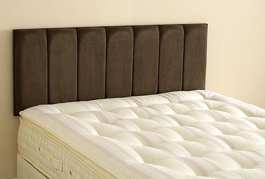 double Columbia Headboard - Chocolate - Chocolate