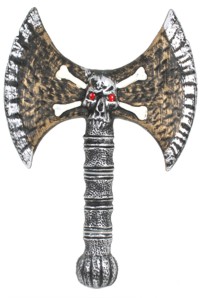 Double Headed Skull Axe