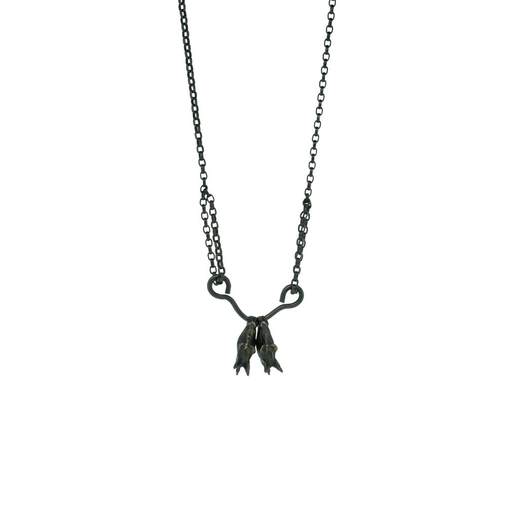 Double Horse Head Necklace