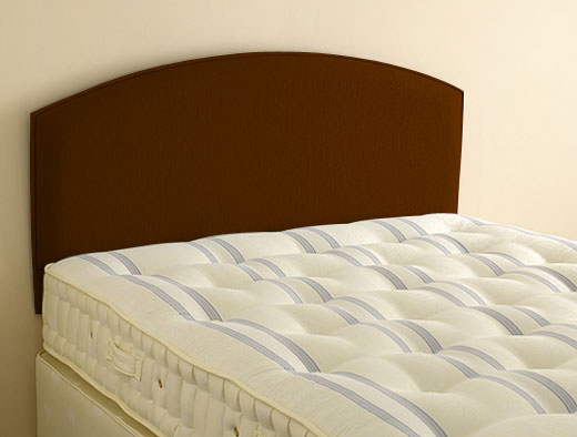 double Malibu Headboard - Chocolate