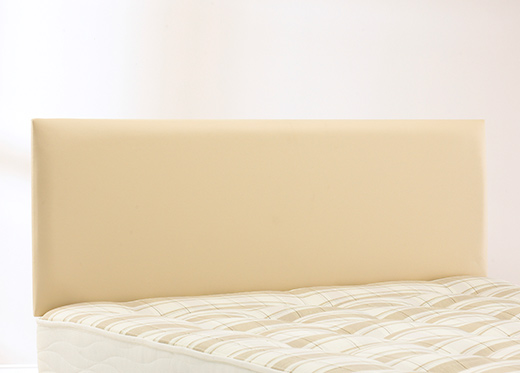 double Newark Headboard - Cream