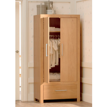 Double Wardrobe - Natural Birch