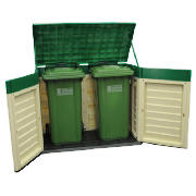 wheelie bin store