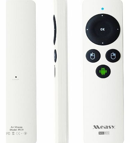 Measy RC9 Mini Handheld 2.4G Wireless Gyroscope Fly Air Mouse Remote Control for PC Android TV Box Smart TV