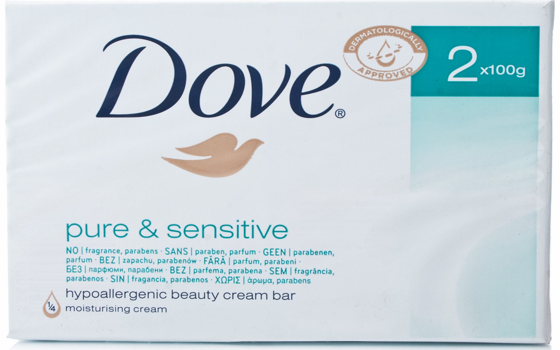 Pure & Sensitive Beauty Cream Bar Twin Pack