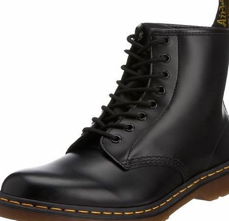 Dr. Martens 1460 Original 8 Eyelet, Unisex-Adult Lace-Up Boots, Black, 10 UK