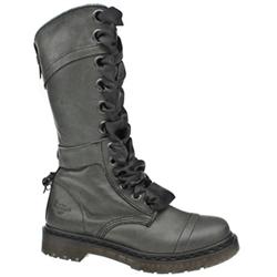 Female Triumph 1914 Boot Leather Upper Alternative in Black