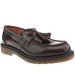 Dr Martens Male Adrian Tassle Loaf Leather Upper in Burgundy
