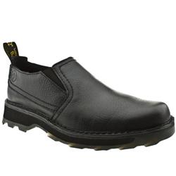 Male Dr Martens Jethro Leather Upper in Black, Dark Brown