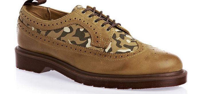 Dr Martens Mens Dr Martens Shreeves Brogue Shoes - Tan