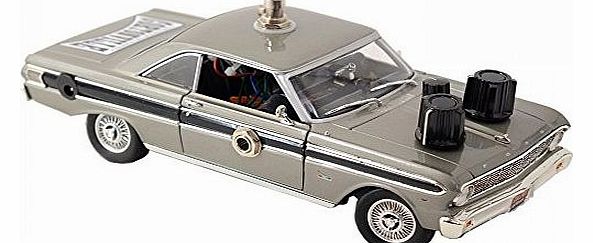 Ford Falcon Fuzz Pedal, Silver