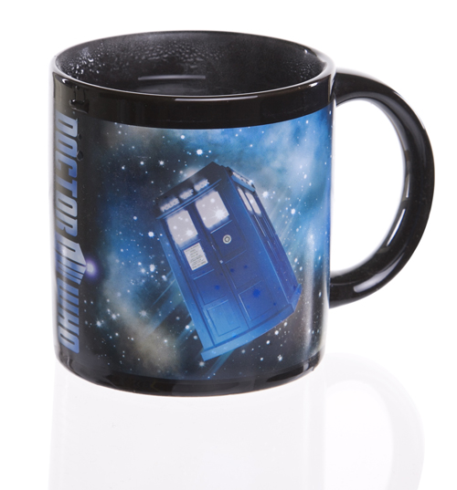 DR Who Heat Changing Tardis Mug