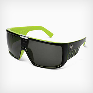 Domo Sunglasses - Jet Lime/Grey