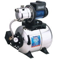 24L Stainless Steel Booster Pump 55L/Min Max Flow 240V