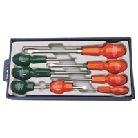 8 Piece Cabinet Pattern Screwdriver Set