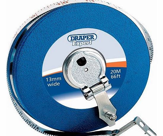 Draper 88215 Expert 20m / 66 feet Fibreglass Measuring Tape