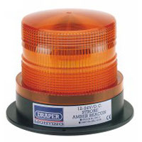 DRAPER AMBER STROBE LIGHT 12-24VDC