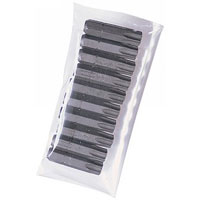 Bag Of 10 T7 Torx X 26mm X 1/4andquot Hexagon Shot Blast Screwdriver Bits