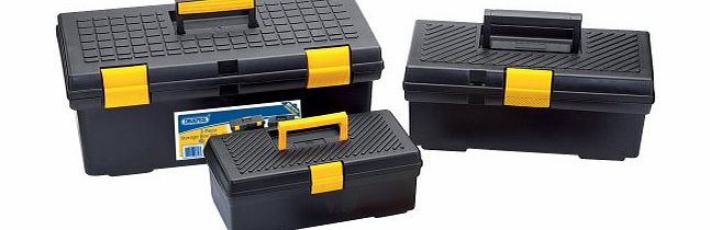 Draper DIY Series 09263 3-Piece Tool Box Set