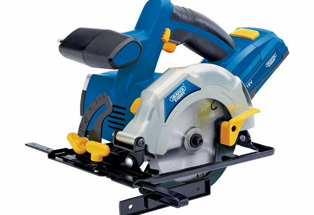 Draper Expert 03292 18-Volt 140mm Cordless Circular Saw with One Li-Ion Battery