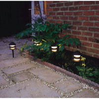 DRAPER Garden Light Set 4Pc