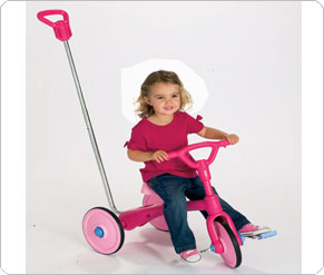 Dream Town Pink Trike to Bike