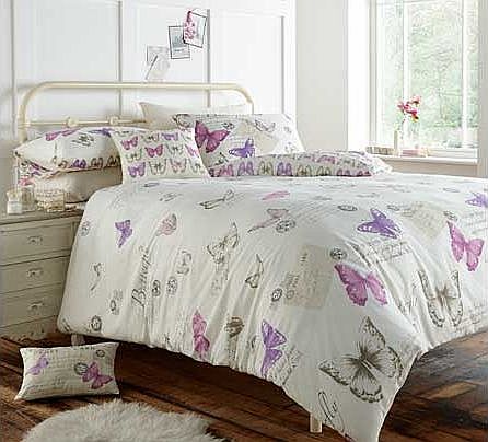 Dreams & Drapes Chantelle Pink Duvet - Kingsize