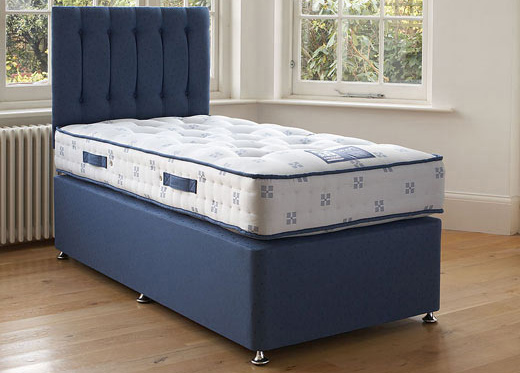 Single Pocket Divan Set - Blue