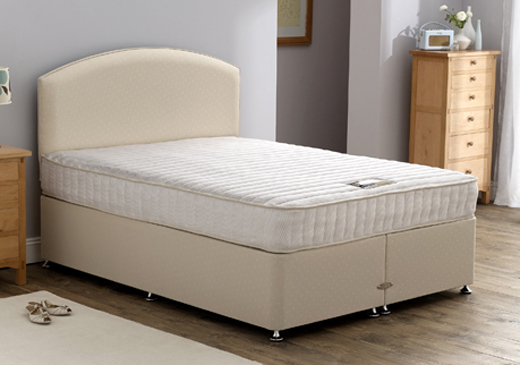 Kingsize Memory Divan Set - Beige