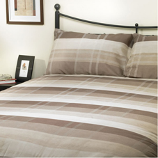 Dreams n Drapes Glencoe Duvet Set Chocolate Single