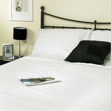 Dreams n Drapes Hamilton Duvet Set White Single