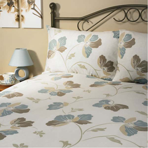 Dreams n Drapes Joy Duvet Set Duck Egg Single