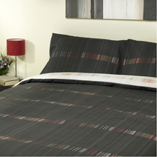 Salon Duvet Set Black Single