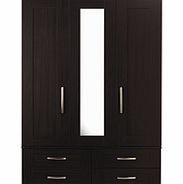 Dreams Oslo 3 Door Combi Wardrobe - Black