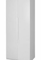 Dreams Turin 2 Door Tall Wardrobe - White