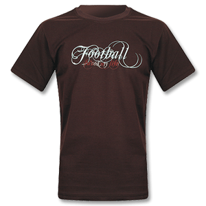 Football Saved My Life T-Shirt - brown