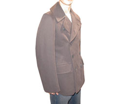 Dries Van Noten Cotton double breasted coat