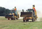 JCB Digger Racing at Diggerland