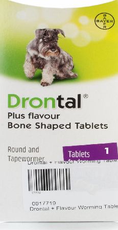 Drontal Tasty Worming Tablet for Dogs