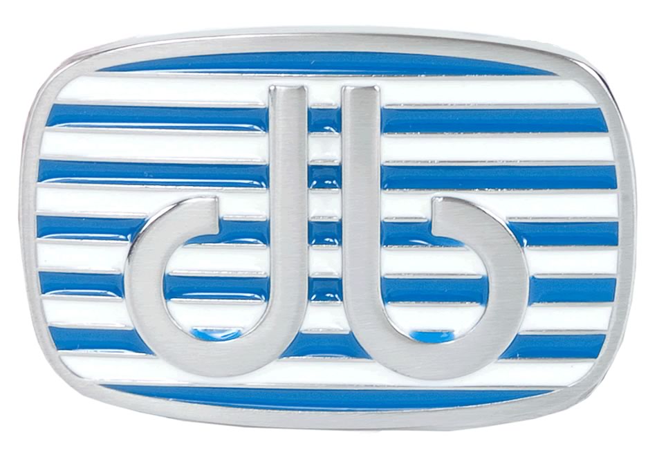 Druh Striped Belt Buckle Blue/White