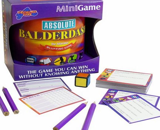 20th Anniversary Absolute Balderdash - Mini Game