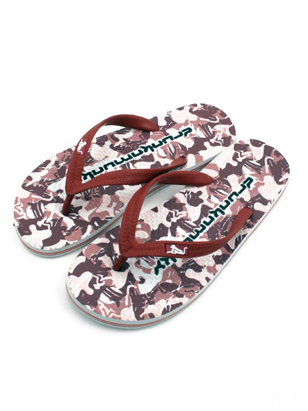 Drunknmunky Lava Splash Man Flip Flops