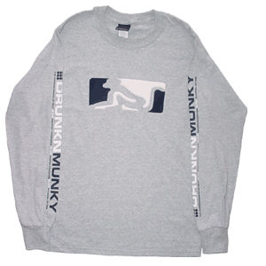 DrunknMunky Logo Long Sleeve T Shirt