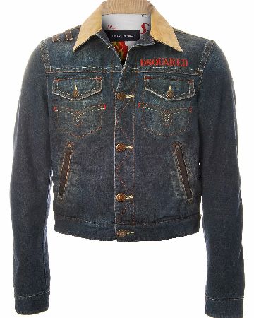 Dsquared Denim Threadwork Jacket