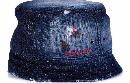 Dsquared Denim Vintage Hat