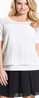 Dual Fabric Blouse, Fuller Bust Fitting