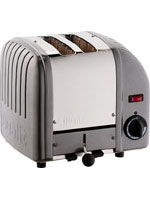 Dualit 2 Slice Metallic Silver Toaster