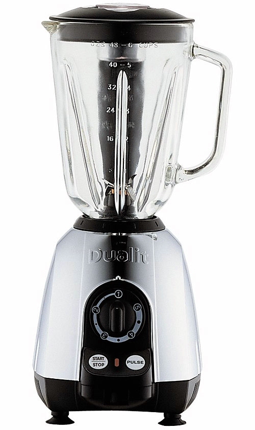 Dualit Chrome 1.5 L Blender with Glass Jar