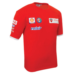 08 WSBK short sleeved T-shirt - Red